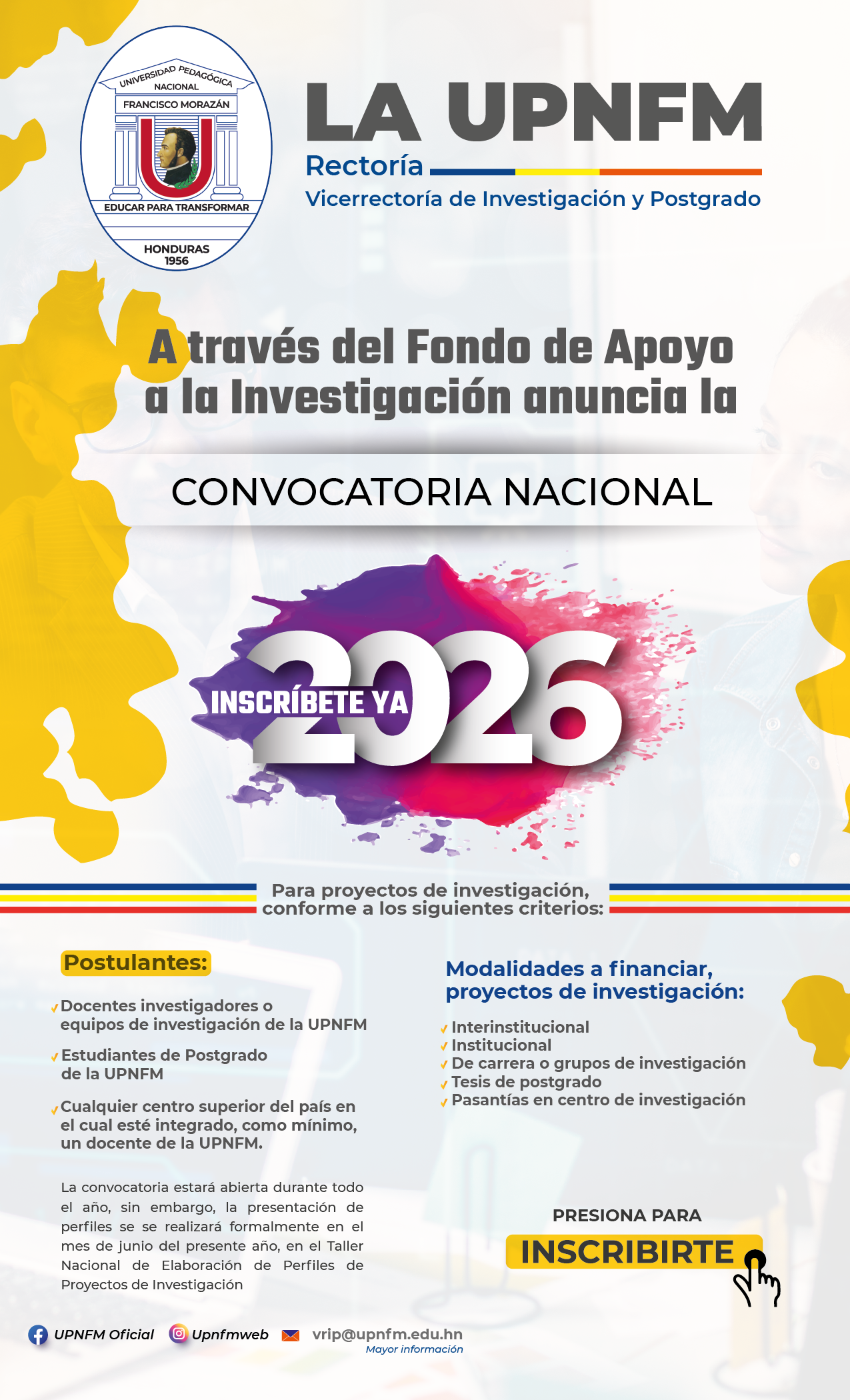 AFICHE VRIP 2026